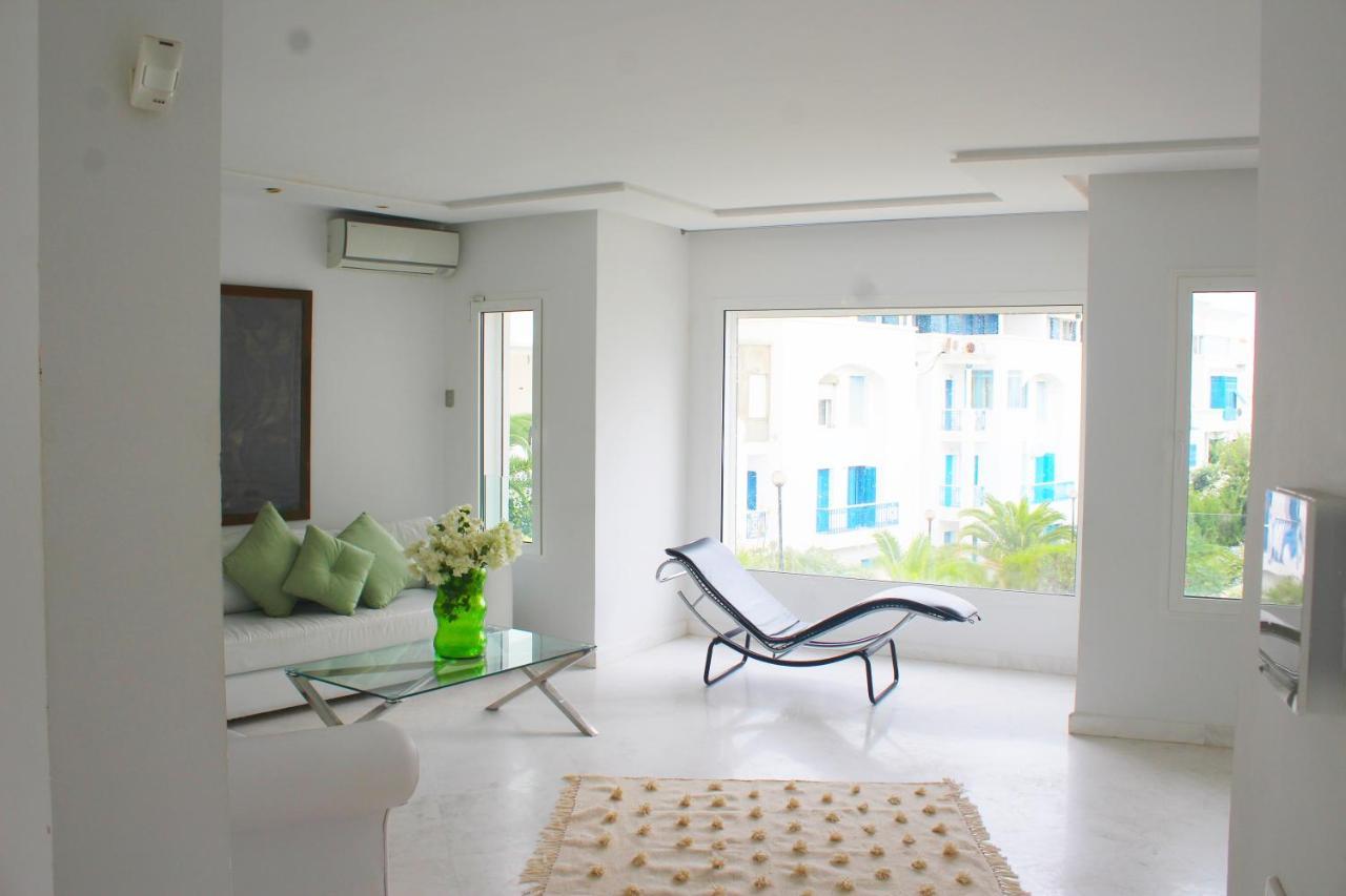 "White Loft" Gammarth Apartment La Marsa Luaran gambar